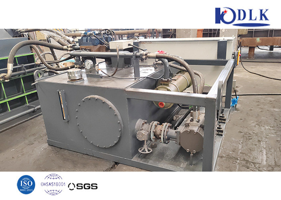 Hydraulic Scrap Metal Baler Press Machine 200t PLC Control