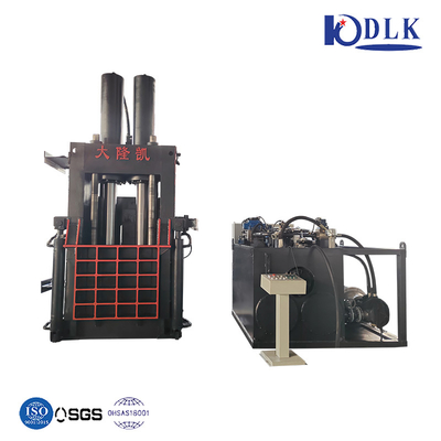 Hydraulic Metal Scrap Baler Machine 7.5KW 300-500kg Bale Weight