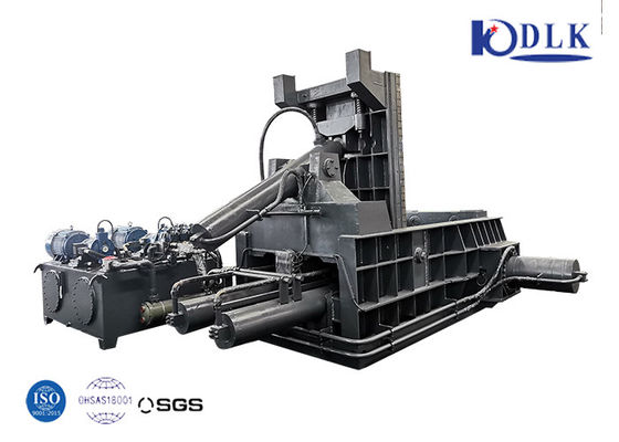 60kw 250t Scrap Metal Compactor For Waste Metal Drum / Aluminum Cans