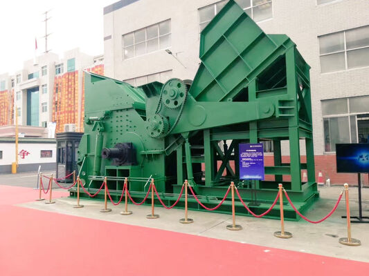 Hydraulic Drive Scrap Metal Shredder with Hard Alloy Cutter for Fine Grinding Hammer Crusher