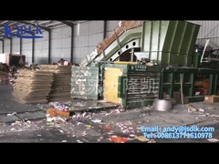 Horizontale Karton-Papier-Ballenpreßmaschine